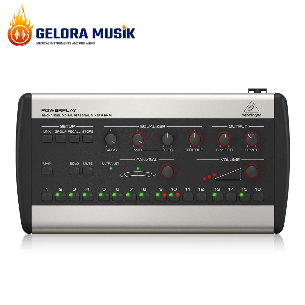 Behringer POWERPLAY P16-M 16-Channel Digital Personal Mixer