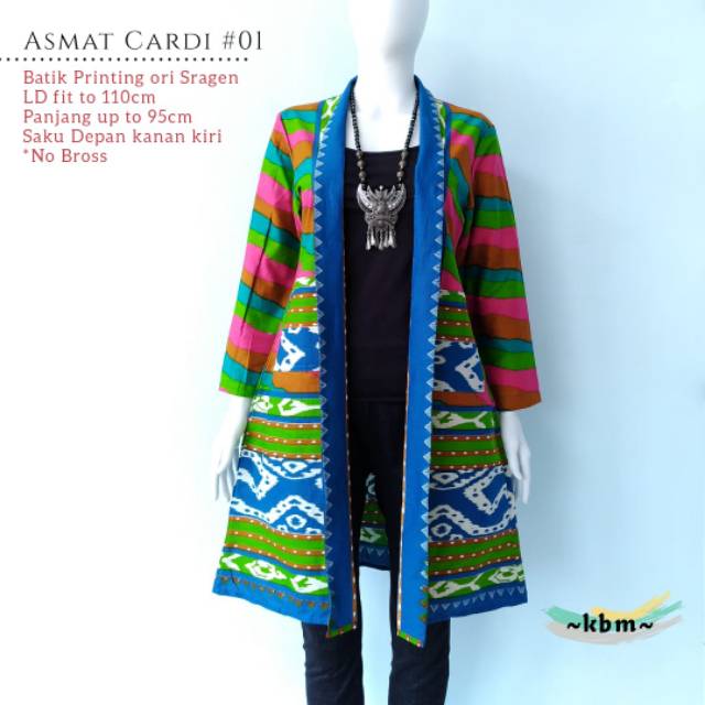 Cardi asmat ori batik solo