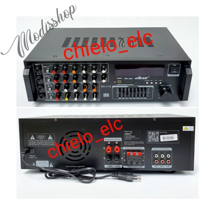 HRG PROMO POWER AMPLI AMPLIFIER BLUETOOTH DAT DA 313  DA313