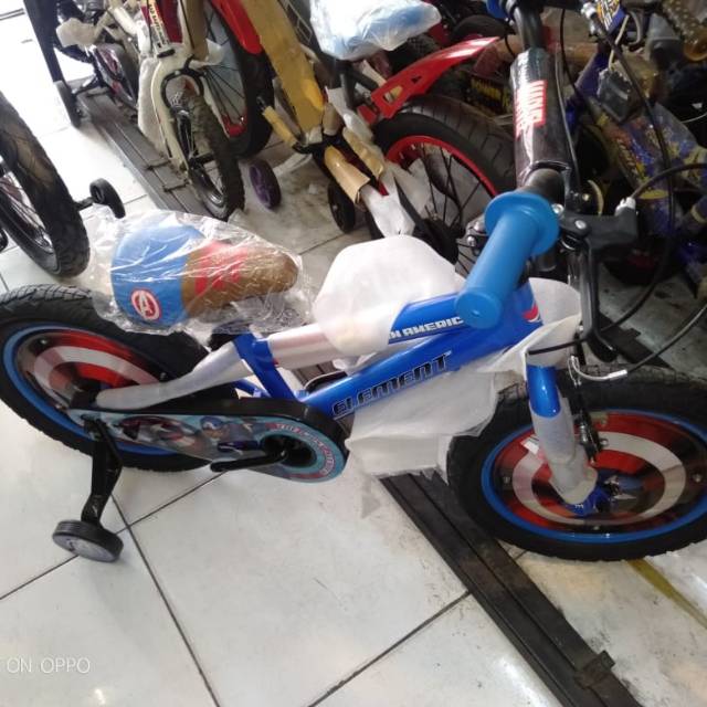  Sepeda  anak  18 Captain america element  Shopee Indonesia