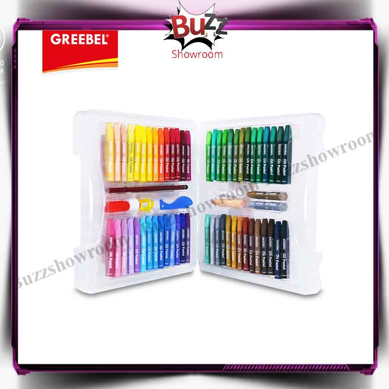 Kids Oil Pastel Crayon Greebel 55 warna krayon Anak 55w