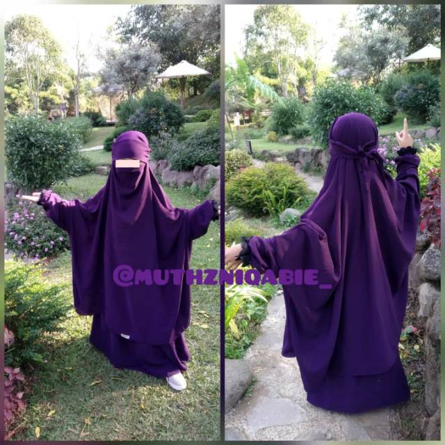 French khimar anak