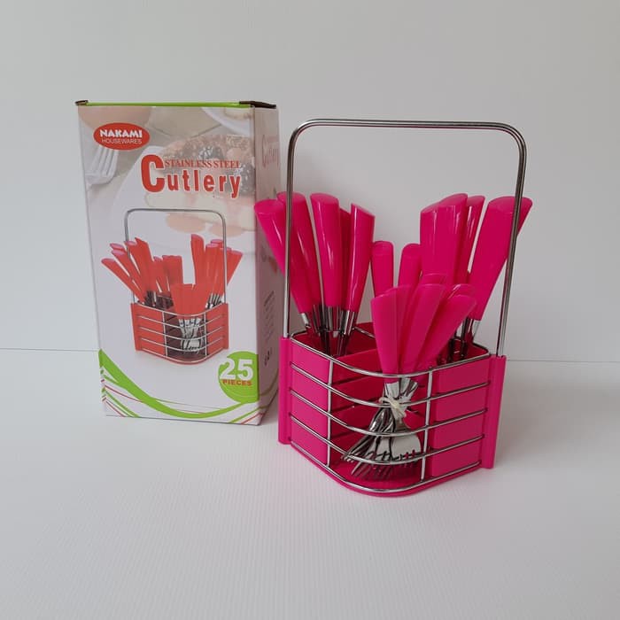 NAKAMI SENDOK GARPU SET PERALATAN MAKAN CANTIK