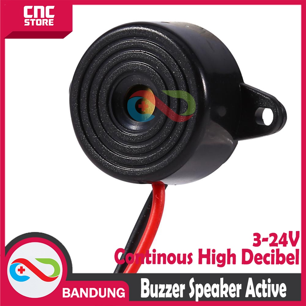 BUZZER SFM-20B HIGH DECIBEL DC3-24V CONTINUOS BUZZER 2312 ACTIVE