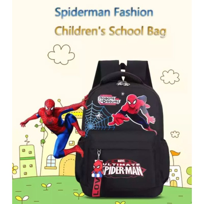 Tas anak murah - tas anak laki - tas spiderman - tas anak  SD - tas ransel anak laki