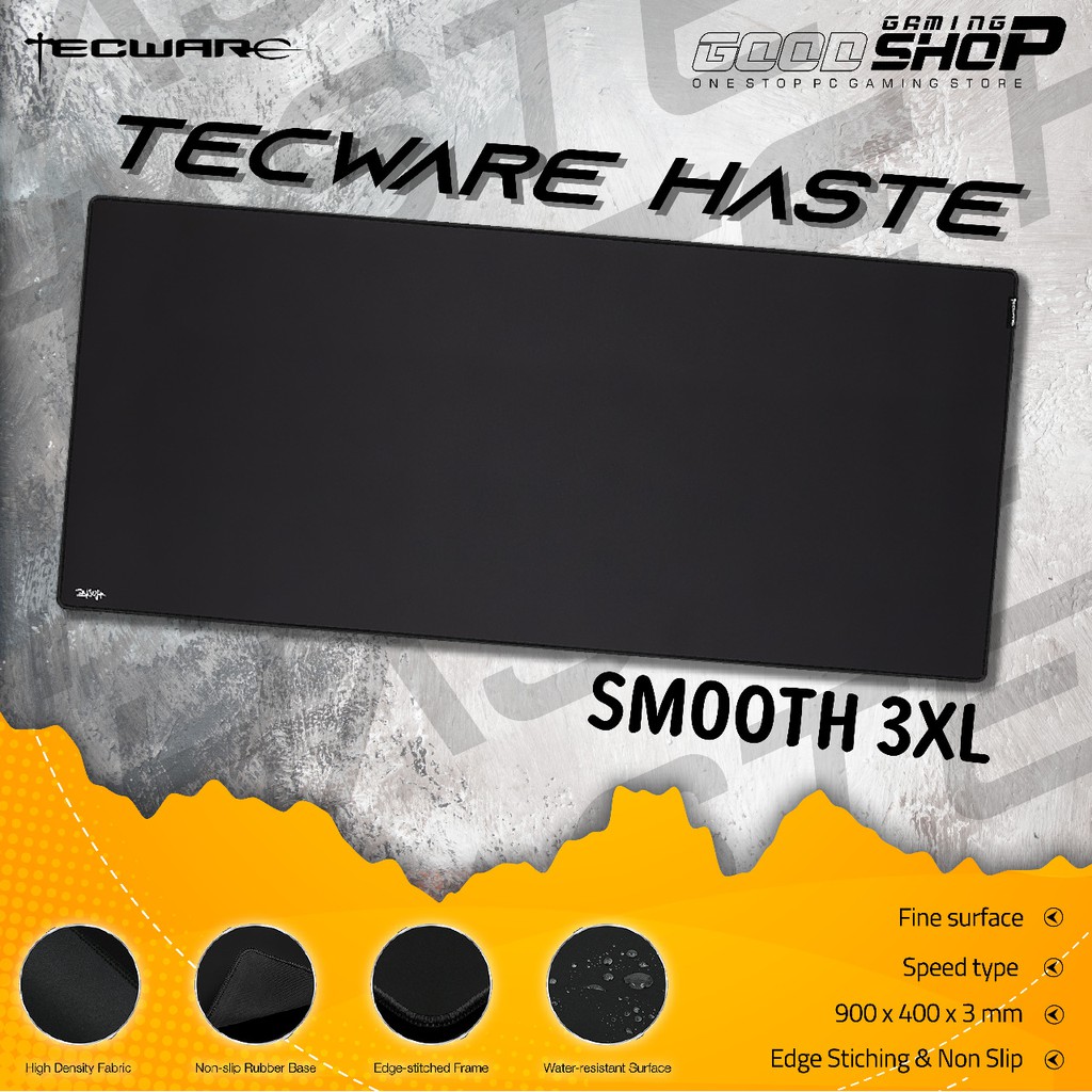 Tecware Haste 3XL Smooth Surface - Gaming Mousepad
