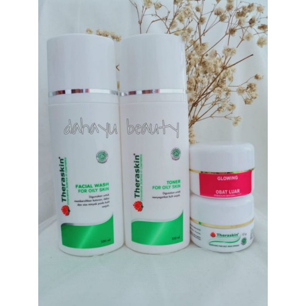 THERASKIN PAKET OILY GLOWING