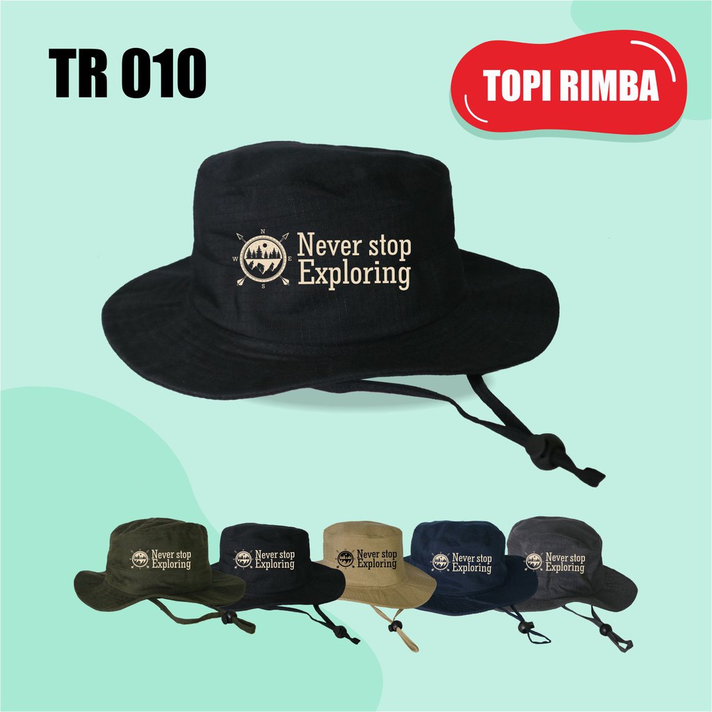 Topi Gunung Pria Wanita Never Stop Exploring Topi Aesthetic Topi Keren Topi Pria Distro Topi Pria Ke