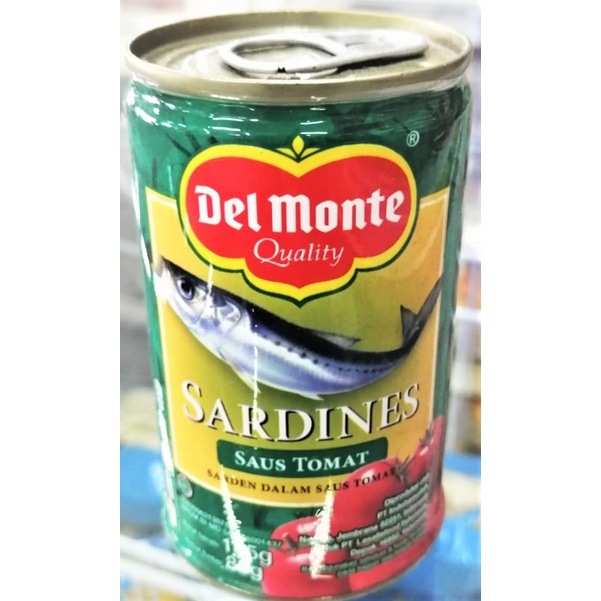 

Del Monte Sardines Saus Tomat 155gr