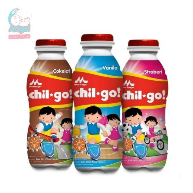 Chil Go liquid pack  Coklat / Vanila / Strawberry