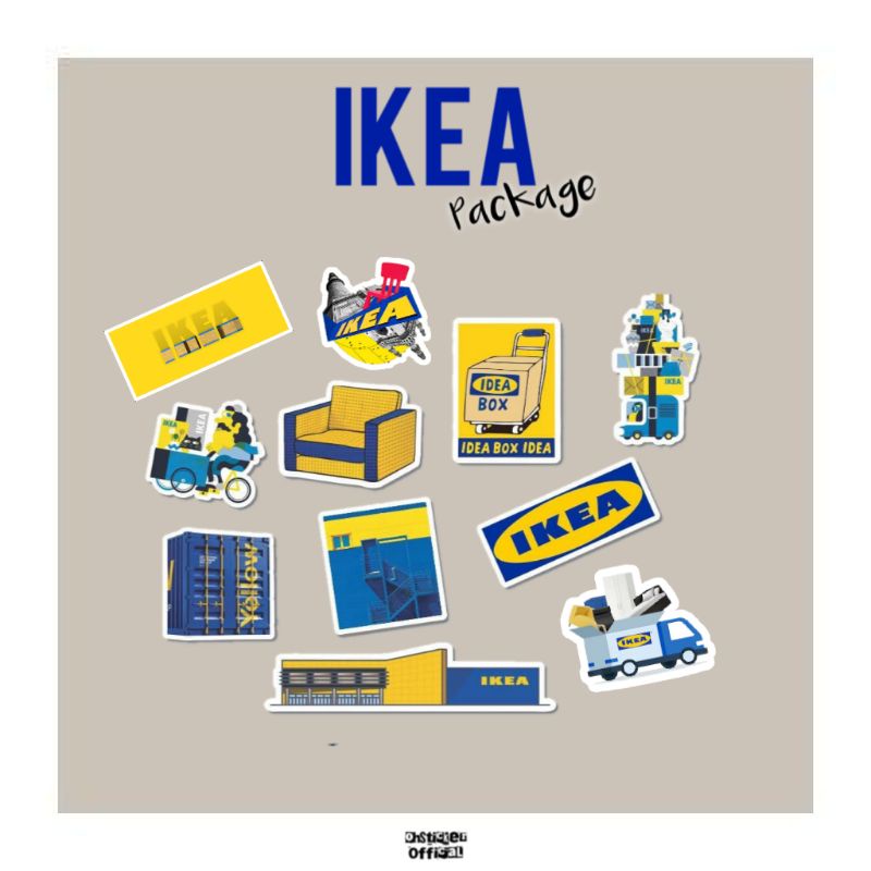 

STICKER AESTHTETIC HOME DECOR IKEA STIKER WATERPROOFT CASE HANDPHONE LAPTOP DECO BUJO TUMBLR HELM