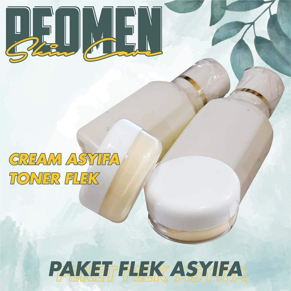 ORIGINAL ASYIFA SKIN CARE PAKET FLEK CREAM + TONER