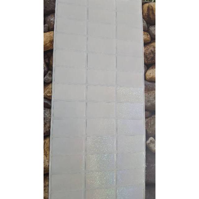 

STIKER LABEL NAMA WATERPROOF ANTI AIR SNOWY GLITTER