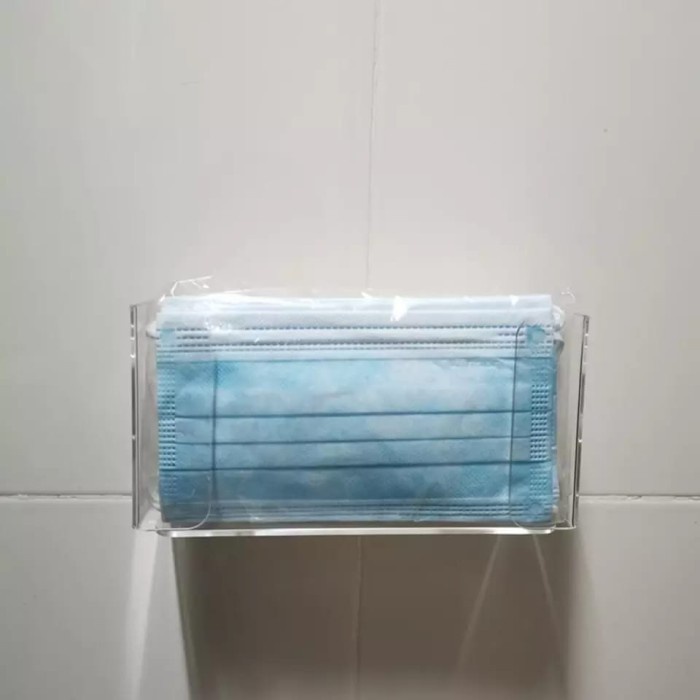 Tempat Penyimpanan Masker Medis Gantung Akrilik KF94 Mask Acrylic AK23