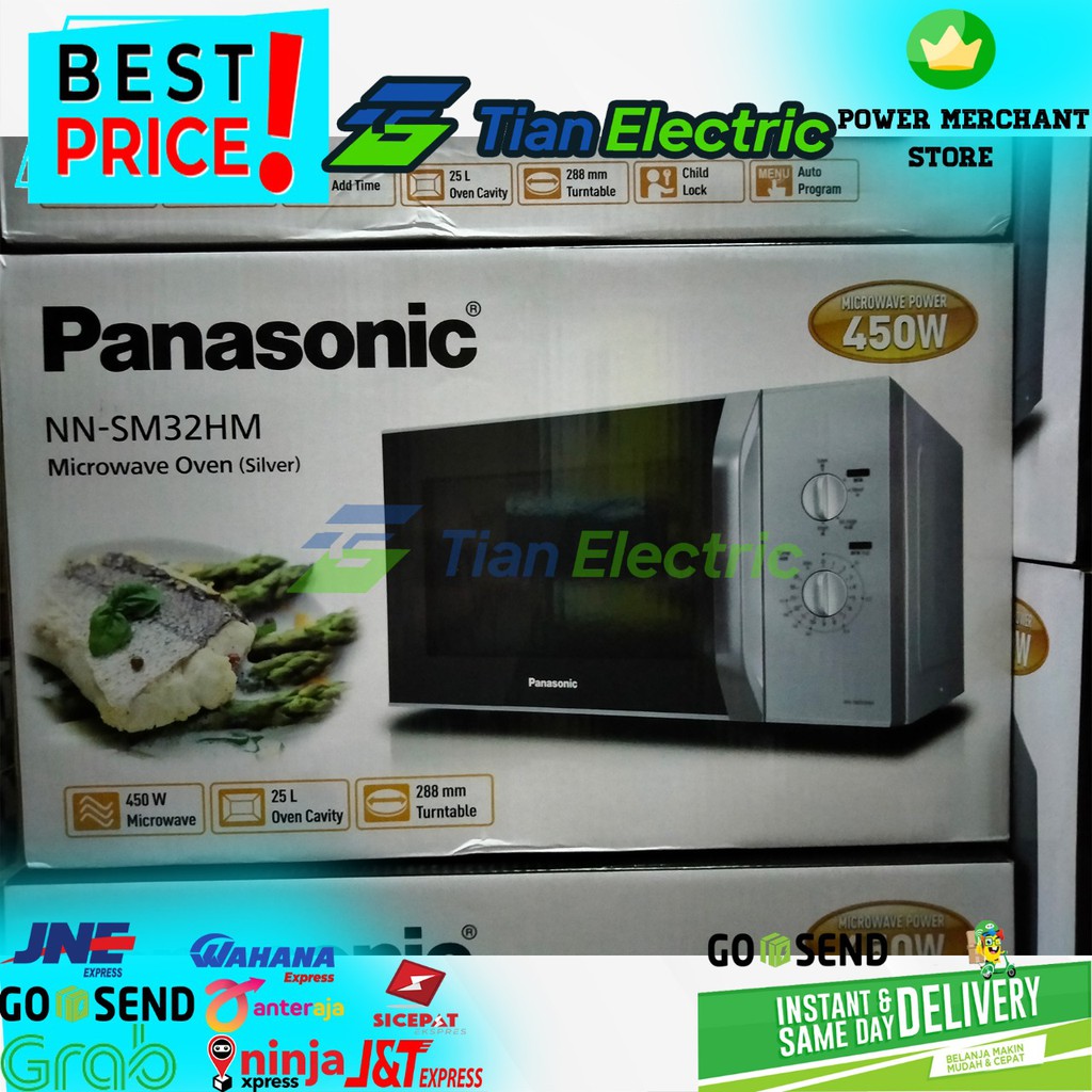 PANASONIC NN-SM32HM-TTE Microwave 25 Liter 750 Watt