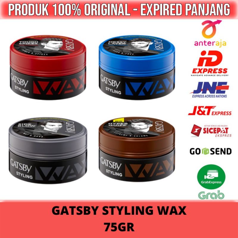 Gatsby Styling Wax SERIES  | SERIES Styling Wax   GATSBY STYLING WAX 75gr MINYAK RAMBUT GATSBY