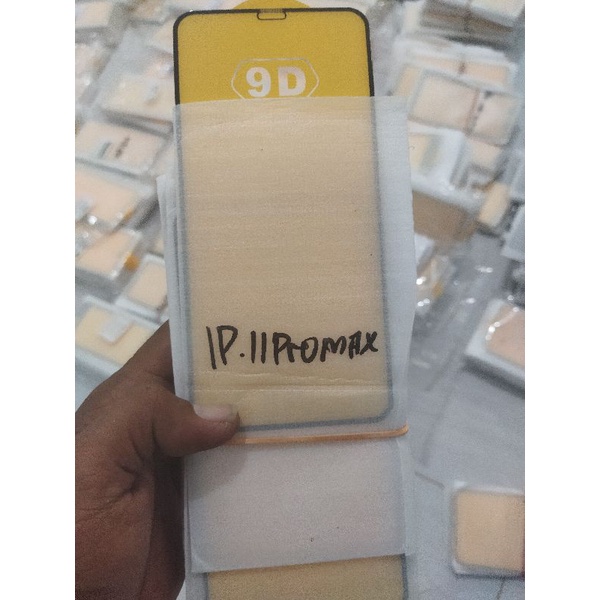 iPhone 11 promax / Tempered Glass Full free tisu Cleaner