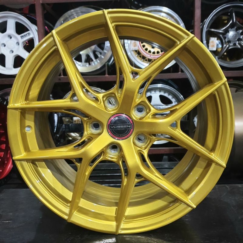 Velg R/Ring 17 & R18 Vossen Gold Sedan Camry Crown Mercy Mercedes dll