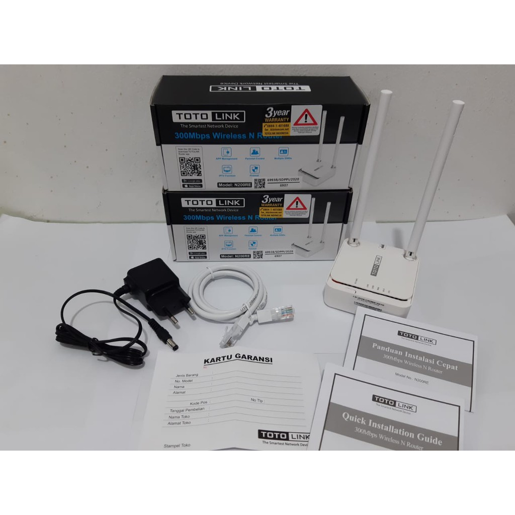 Totolink N200RE V5 300Mbps Wireless N Router Mini