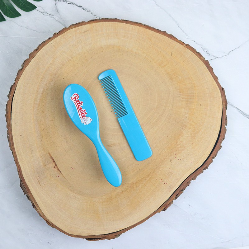 RELIABLE sisir dan sikat| brush &amp; comb lucu bayi anak nilon halus 2 in 1