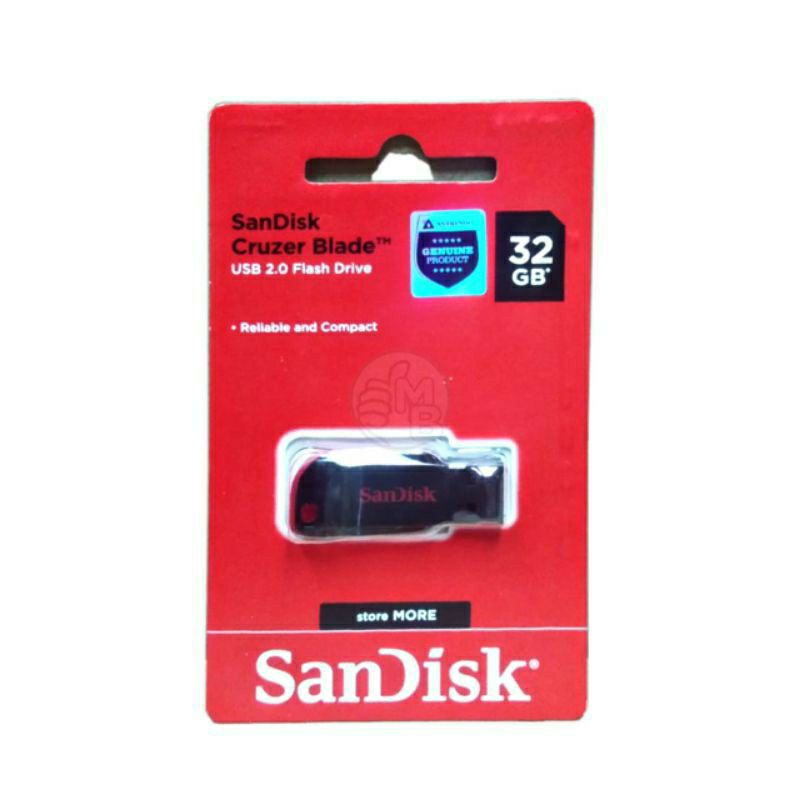 SanDisk USB Flash Disk 32GB USB2.0 Cruzer Blade