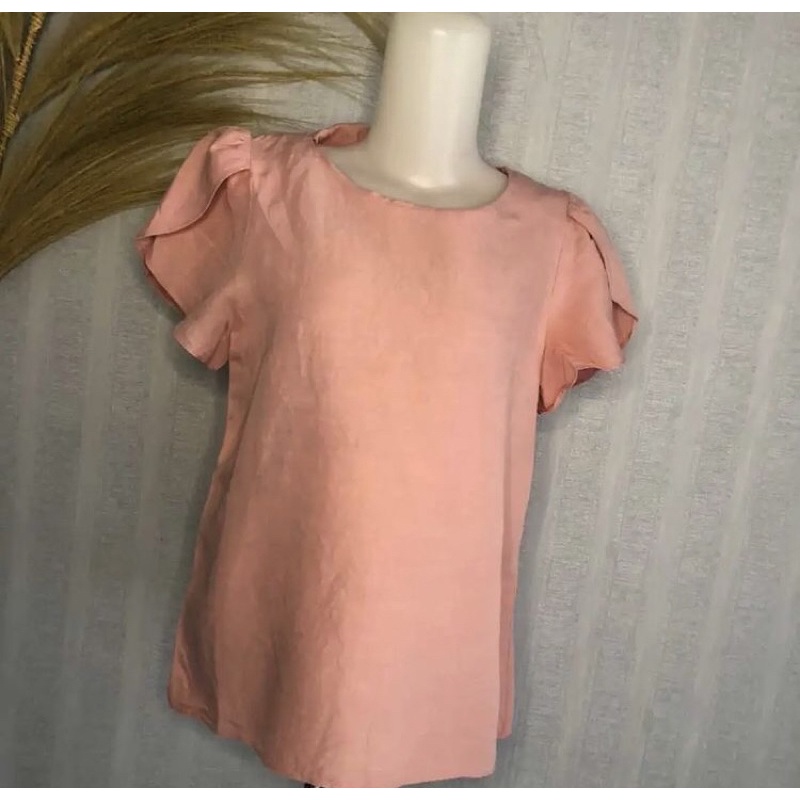 ruffle baby pink