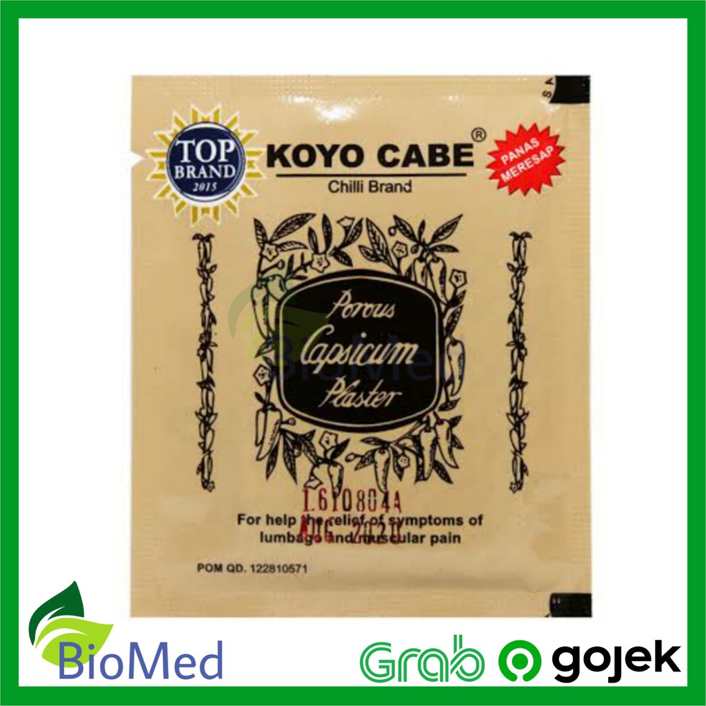 KOYO CABE CHILLI BRAND - Keseleo Nyeri Otot Pegal Encok Pinggang