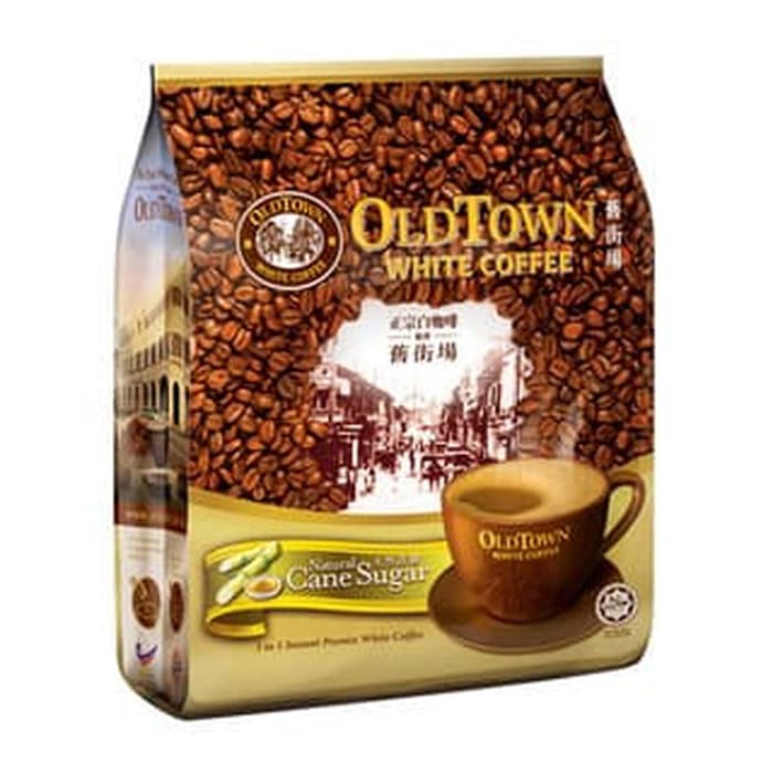 

#HANDCARRY Old Town 3 In 1 White Coffee Cane Sugar 15sX36g - UFOHCR1977