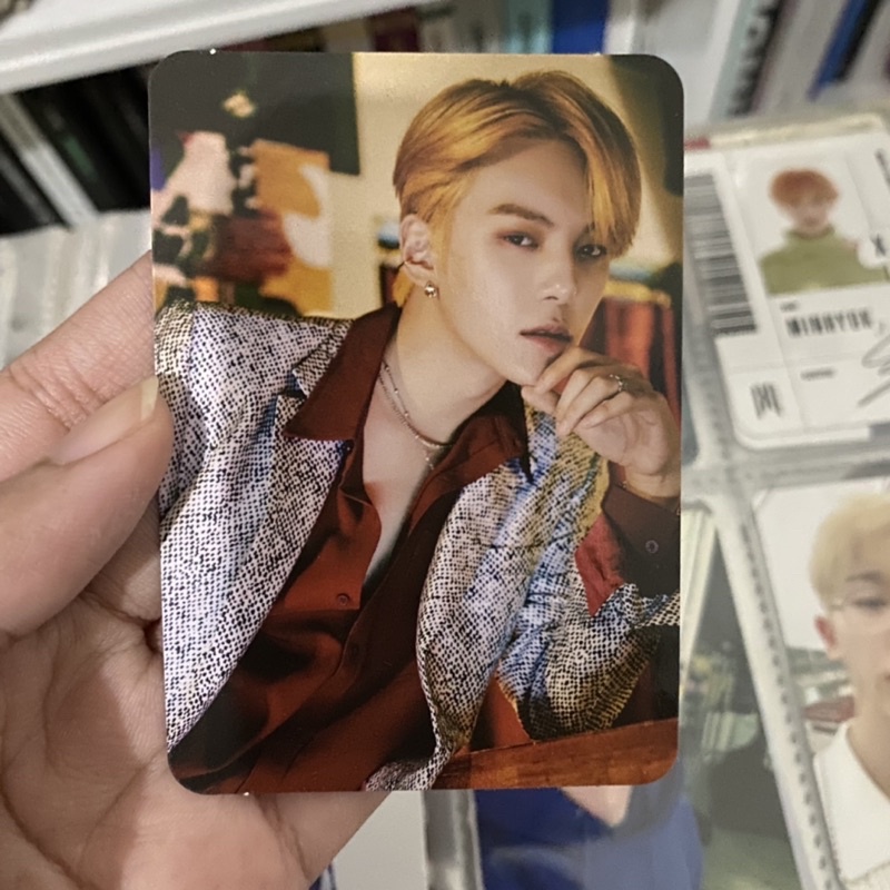 MONSTA X MINHYUK BENEFIT SSQ FATAL LOVE OFFICIAL PHOTOCARD