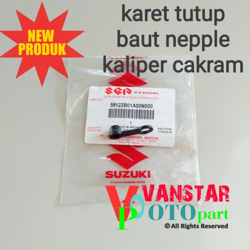 karet tutup baut nepple cakram ORI SGP