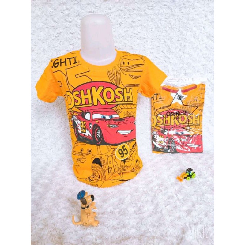 Kaos Anak Cowo Size 1-7 tahun (COD)