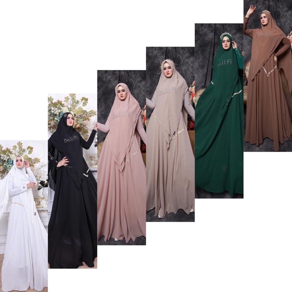 (BISA COD) Ilayya Syari Basic Premium  by Belifi Original 100%