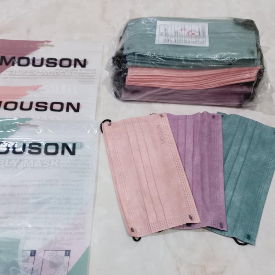 MASKER MOUSON 3 PLY Earloop