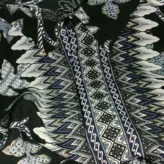 Kemeja Batik Daun Paya Fanta / Grey / Tosca/ Gold / Hem Lengan Pendek / Batik Modern Terlaris