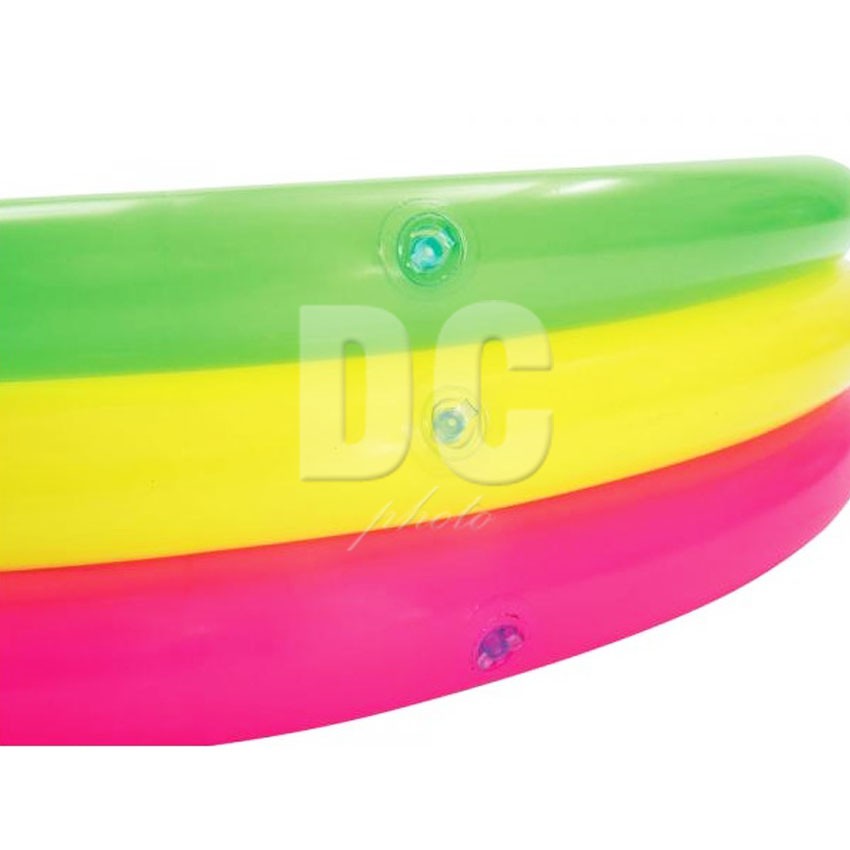 MALANG bs GOJEK Kolam Renang Anak Bestway 3 Ring Rainbow 51104 diameter 102 cm tinggi 25 cm