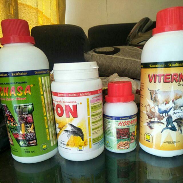 1 Paket Produk Nasa Untuk Budidaya Lele