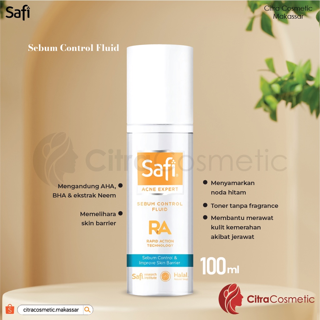 Safi Acne Expert Series | Acne Treatment Gel | Clarifying 2In1 Cleanser | Serum Control | Gel Moisturizer | Serum Cleanser