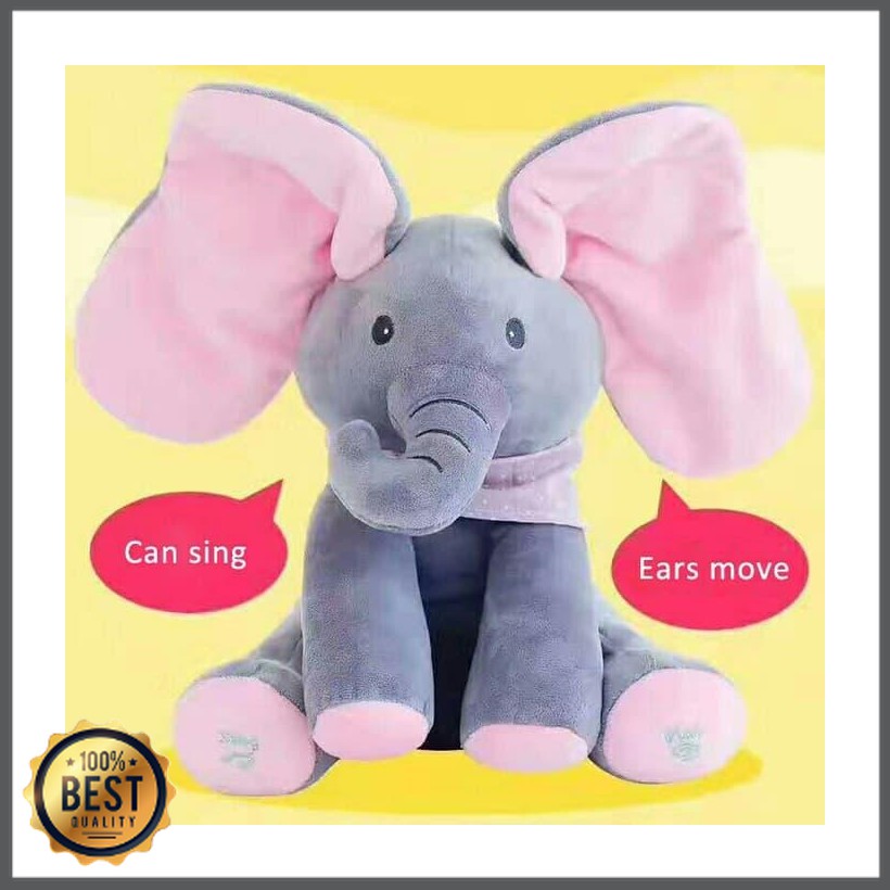 elephant that sings and moves ears