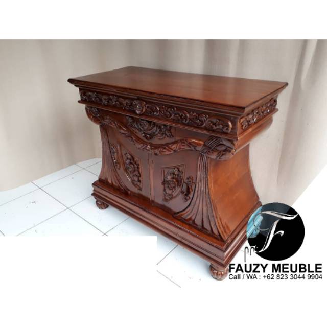 Buffet Selendang Jati Jepara, Buffet Ukiran Jati Jepara