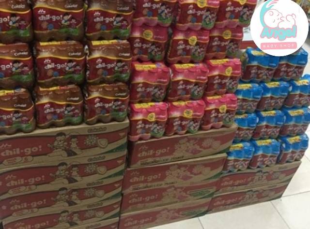 Chil Go ( PER KARTON ISI 6 PACK ) Coklat / Strawberry / Vanila / Melom Madu / Pisang