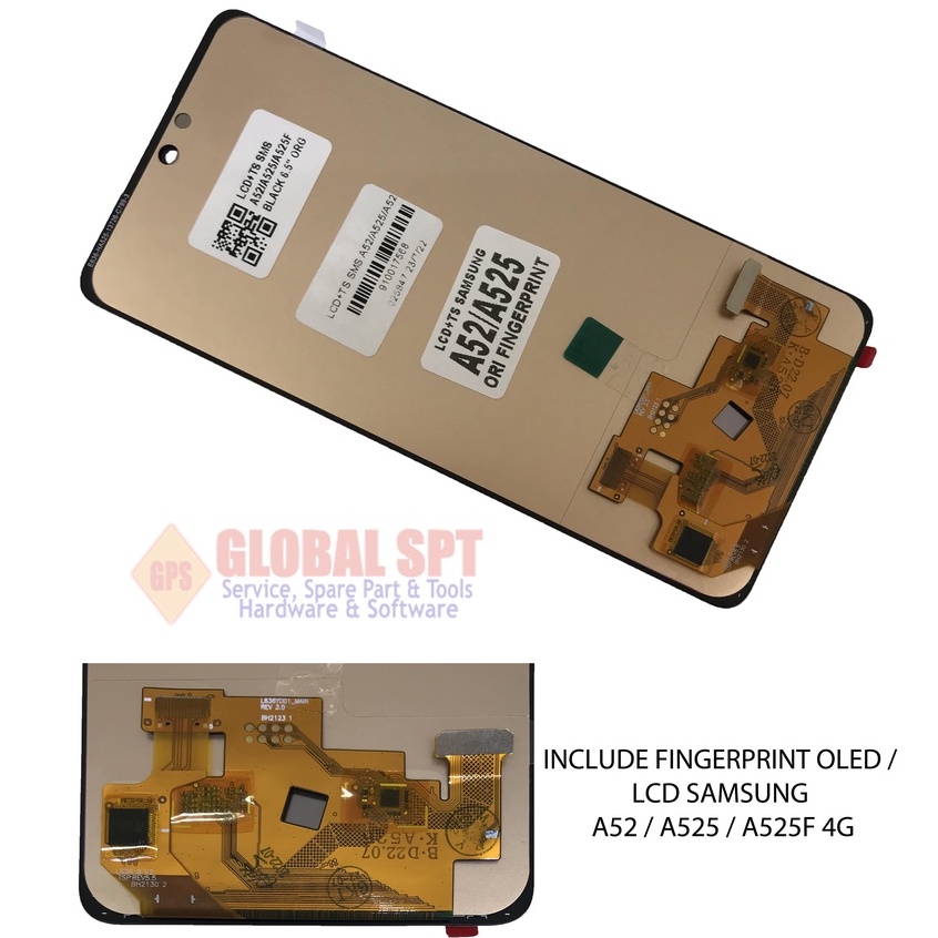 INCLUDE FINGERPRINT OLED / LCD TOUCHSCREEN SAMSUNG A52 / A525 / A525F 4G