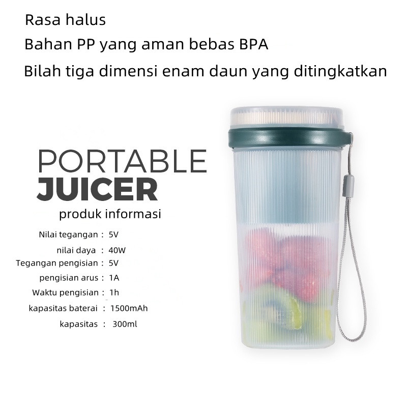 Hand Blender Mini Juicer Cup Portable