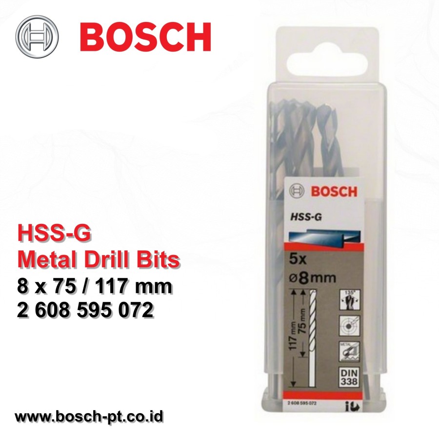 MATA BOR BESI BOSCH HSS-G ORIGINAL!!