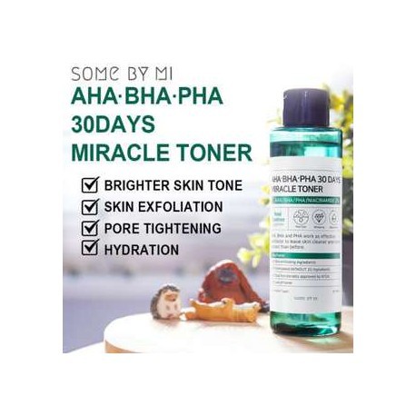 [BPOM] Some By Mi / SOMEBYMI - AHA-BHA-PHA 30 days MIRACLE Toner 150ml 100ml 30ml