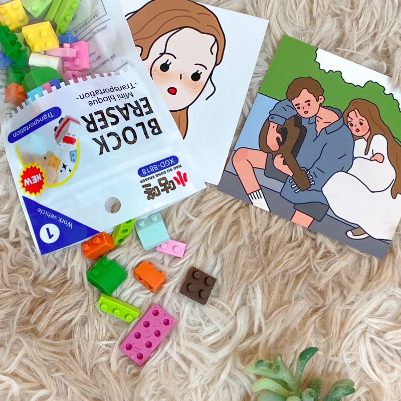 

Block Eraser Mini / Karet Penghapusan Lego Mini Susun XGD- 8818