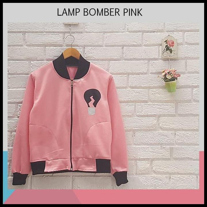 Jaket Wanita / Jacket -- Davecollection - Jaket Bomber Lamp / Kode : Jk1075