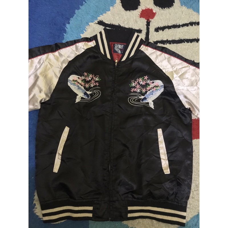 Sukajan Sakura Koi Japan Traditional