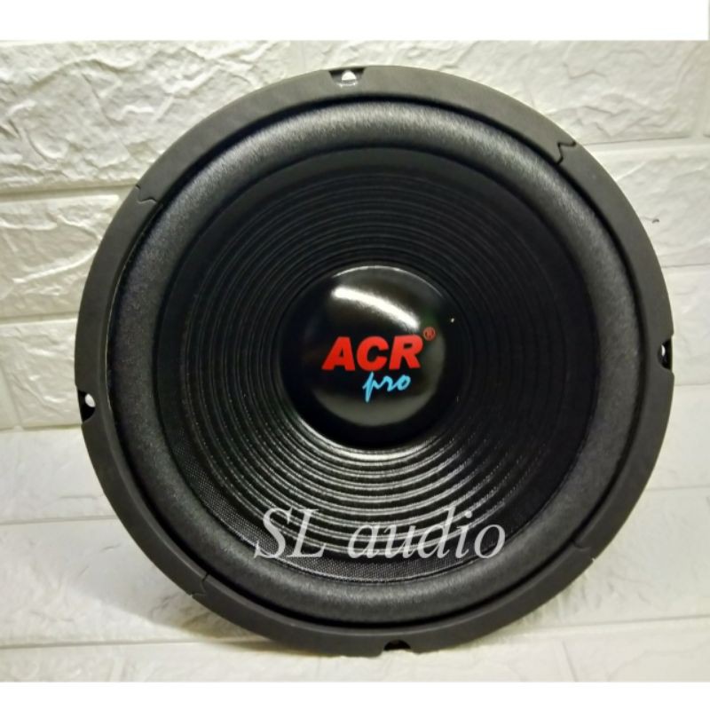 Terlaris speaker 10" Inch ACR PRO WOOFER 25H100SUWPP NEW Spiker acr murah