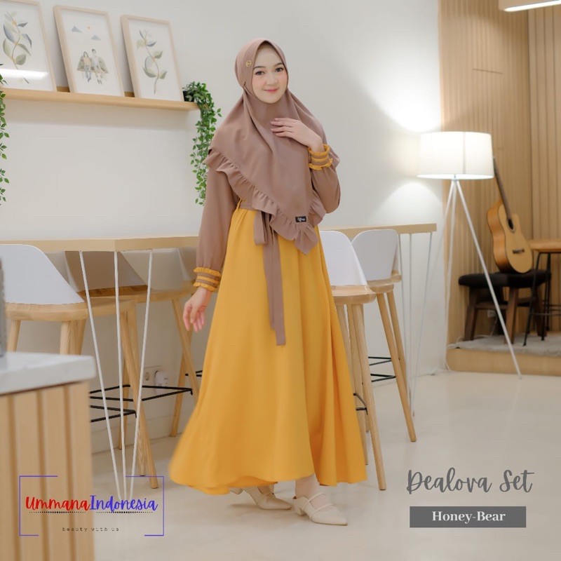 Gamis Set Dealova by Ummana Indonesia