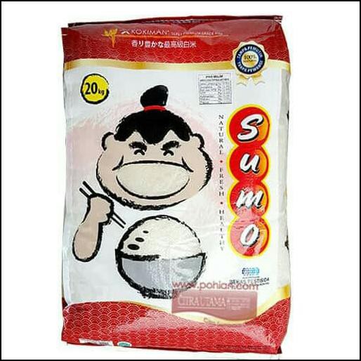 

BERAS SUMO SUPER PREMIUM 20KG 20 KG KEMASAN MERAH - BEBAS ONGKIR